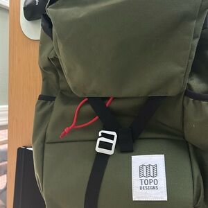 NWT Topo Designs Y-Pack backpack olive